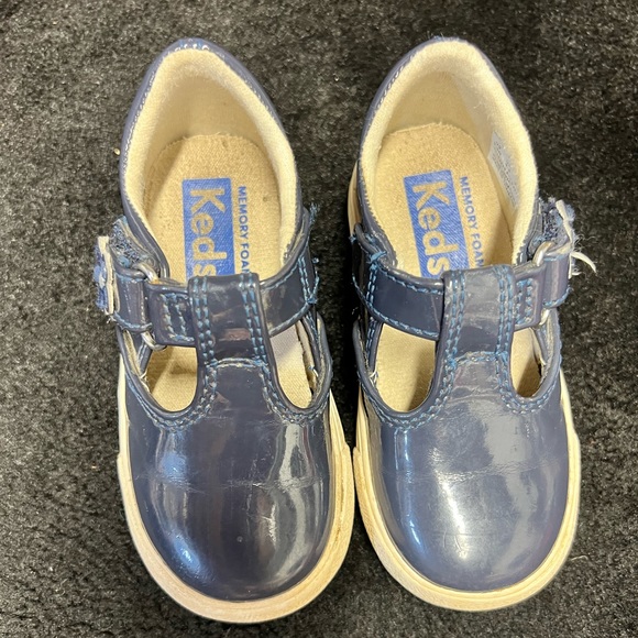 Keds Mary Jane’s in Navy - Picture 2 of 3